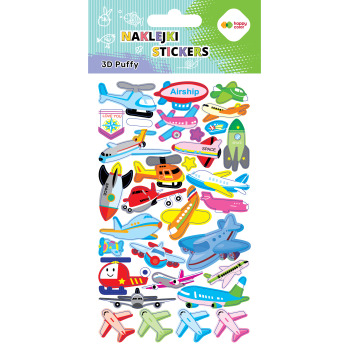 Naklejki Puffy - Aircraft...
