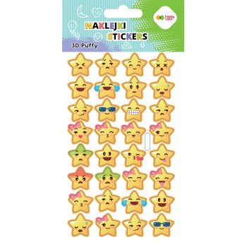 Naklejki Puffy - Emoticon...