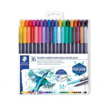 Double-sided felt-tip pens...