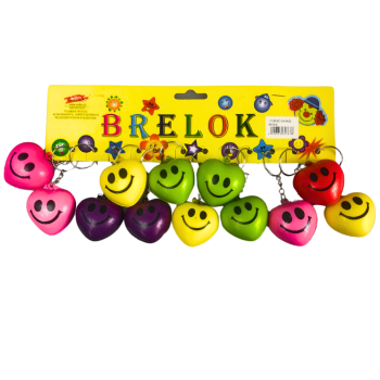 Brelok piankowy Serce 4cm -...