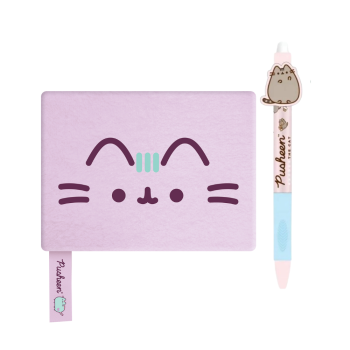 Zestaw Notatnik pluszowy A5...