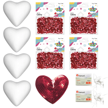 Zestaw do zrobienia serca...