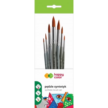 Zestaw pędzli syntetycznych...