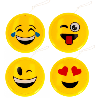 Jo-Jo świecące 6cm Emotki...