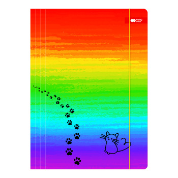 Teczka z gumką A4 Miaow...