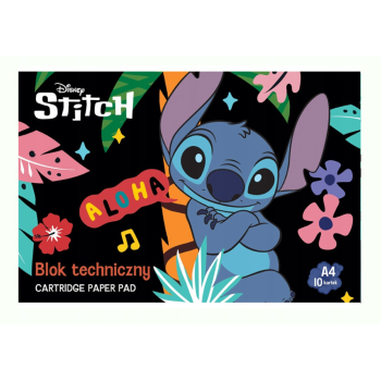 Blok techniczny biały A4...