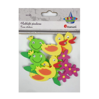 Foam stickers Duck Frogs...