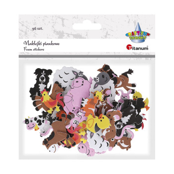 Naklejki piankowe zwierzęta...