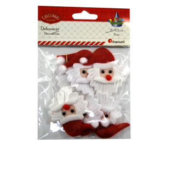 Santa's head on the peak 6...