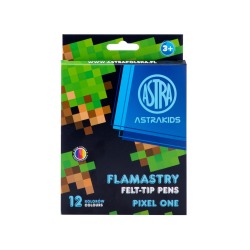 Flamastry 12 kolorów Pixel...