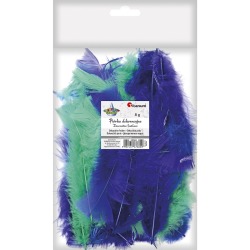 Piórka dekoracyjne tonacja...