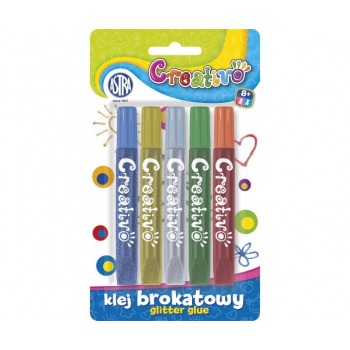 Glitter glue set of 5...