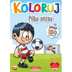 Kolorowanka "Koloruj" Piłka...