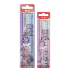 Linijka 15cm Manga Pink...