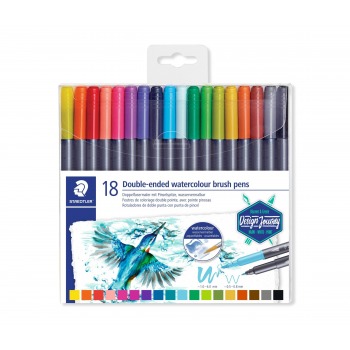Double-sided felt-tip pens...