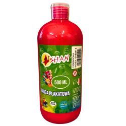 Farba plakatowa czerwona...