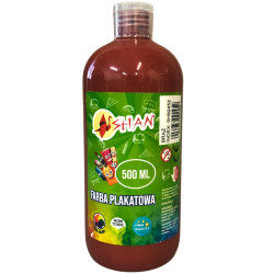 Farba plakatowa brązowa 500...