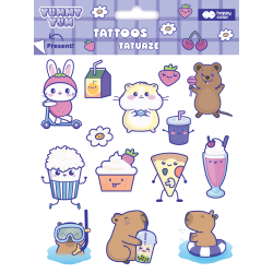 Tatuaże zmywalne Yummy Yum...