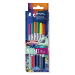Flamastry dwustronne 6/12...