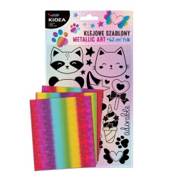 Klejowe szablony Metallic...