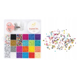 Zestaw biżuteryjny koraliki...