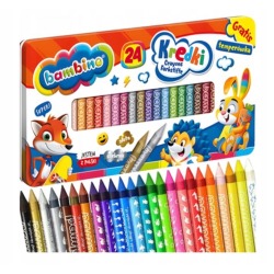 Kredki z glinki kaolinowej...