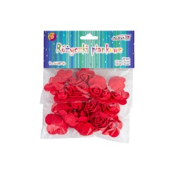 Różyczki piankowe czerwone...