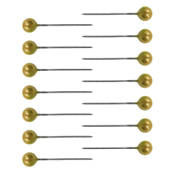 Szpilki z kolorową główką...