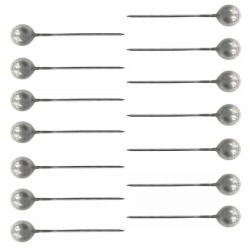 Szpilki z kolorową główką...