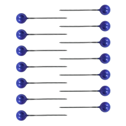 Szpilki z kolorową główką...