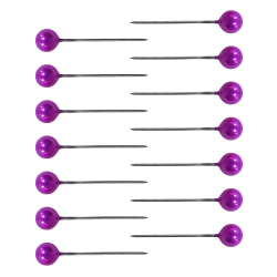 Szpilki z kolorową główką...