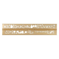 Szablon literowo-cyfrowy 20...