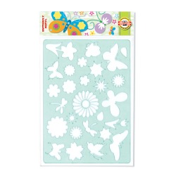 Szablon Butterfly - Łąka...