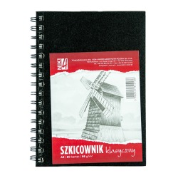 Szkicownik na spirali A5...