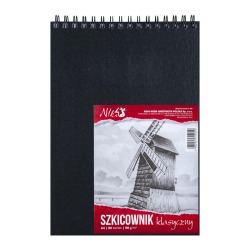 Szkicownik na spirali A4...