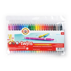 Flamastry dwustronne 24...