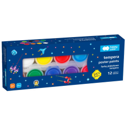 Farby plakatowe 12 kolorów...