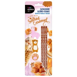 Zestaw 3 ołówków i 3 gumek...