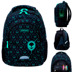 Plecak szkolny Neon Ufo...