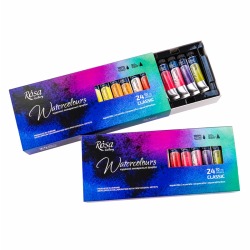 Farby akwarelowe w tubach...