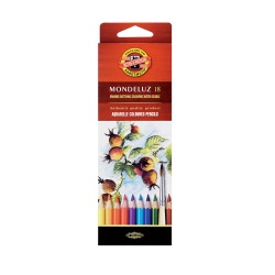 Kredki akwarelowe Mondeluz...
