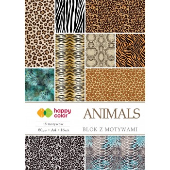 Happy Color A4 block, 80g,...