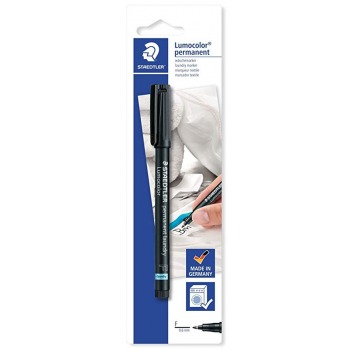 Black fabric marker...