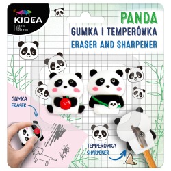 Gumka i temperówka Panda...