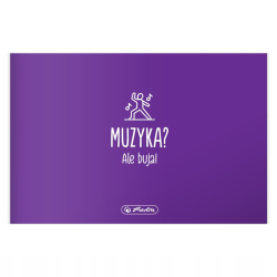 Zeszyt A5 16k pięciolinia...