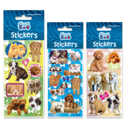 Naklejki 7x18 cm Silver Psy...