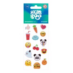 Naklejki emotki 3 Sticker Boo
