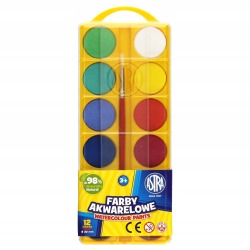 Farby 12 akwarele Astra fi30