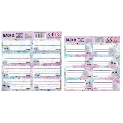 Naklejki na zeszyt Puszysty...