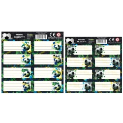 Naklejki na zeszyt Piłka 20...